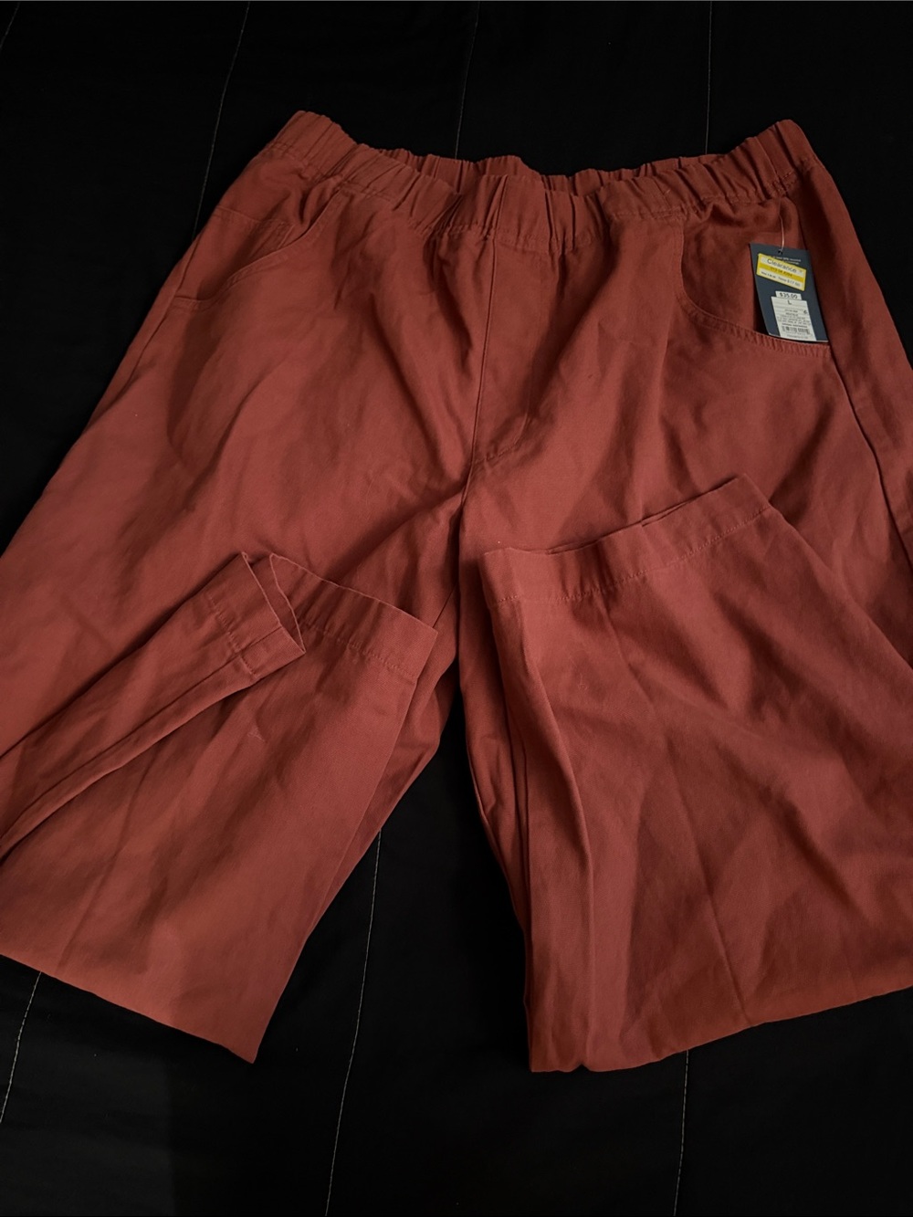 Universal Thread Women's Rust Red Elastic Waist Pants